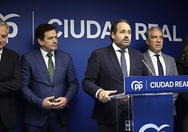 El PP acusa a Page de «esconder la cara» para no hablar de la amnistía y llama a movilizarse este domingo