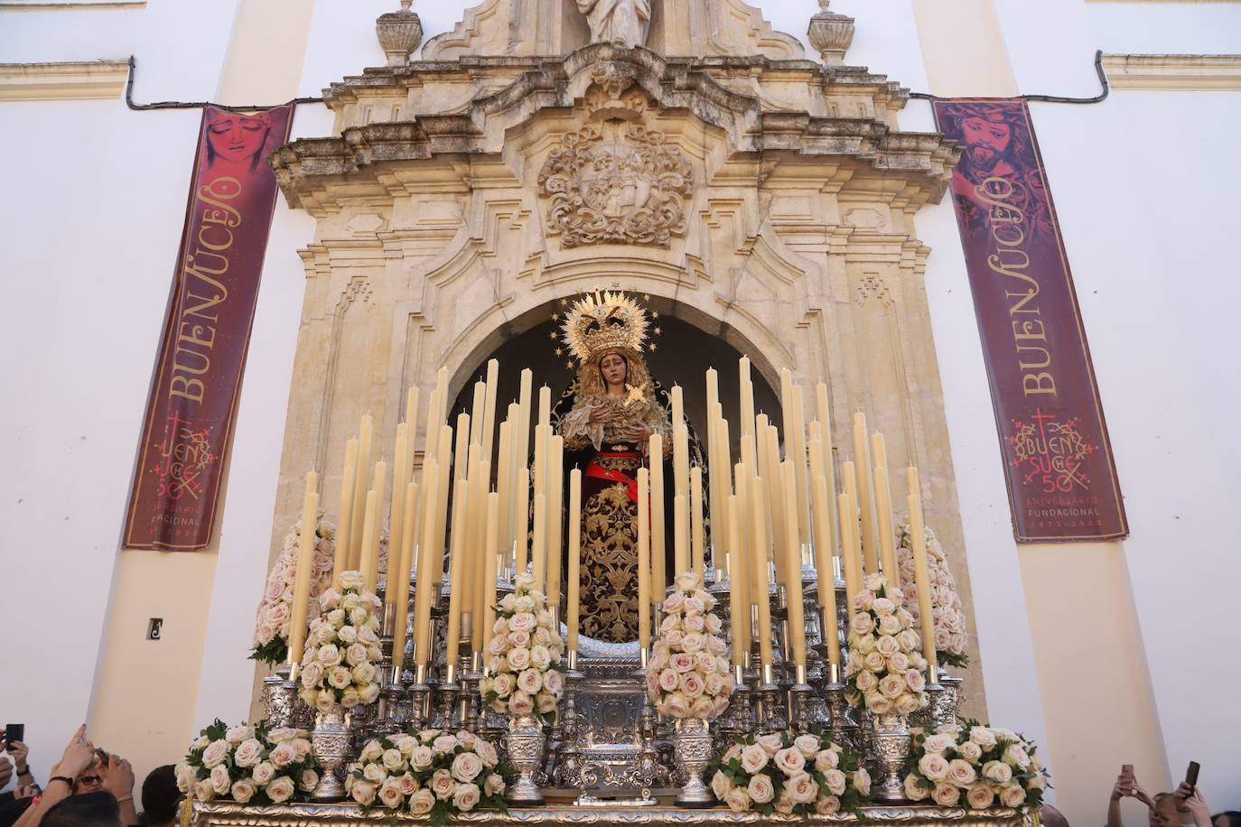 Fotos: La procesión del Buen Suceso por su cincuentenario, en imágenes