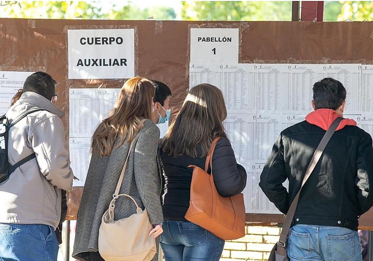 Empiezan los exámenes de las OEP de 2021 y 2022 para cubrir 1.842 plazas de Administración General de Junta