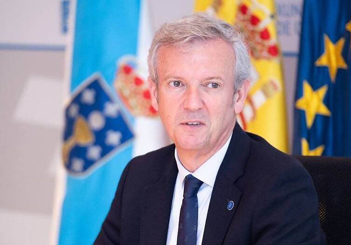 Alfonso Rueda, en una imagen de archivo