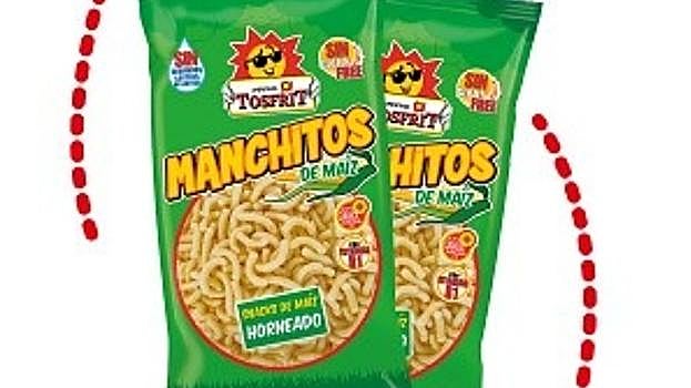 Manchitos de maíz de la marca Tosfrit