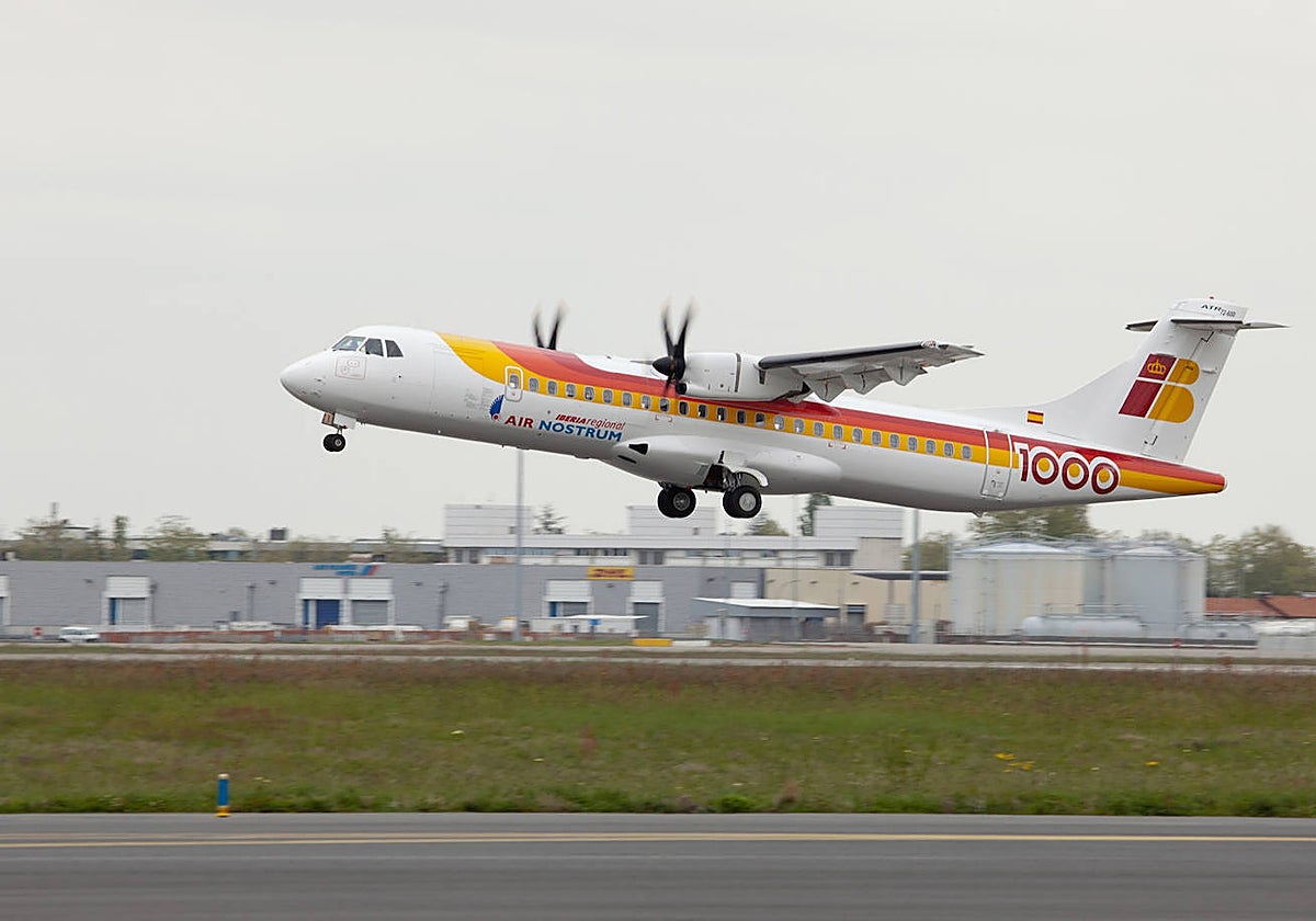 Imagen de archivo de una aeronave de Air Nostrum