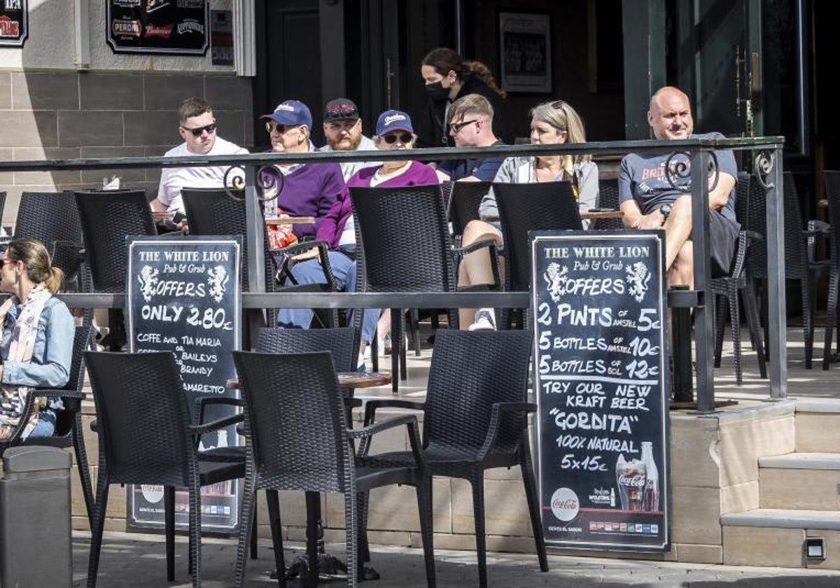 Imagen de archivo de la terraza de un restaurante ajena a esta noticia