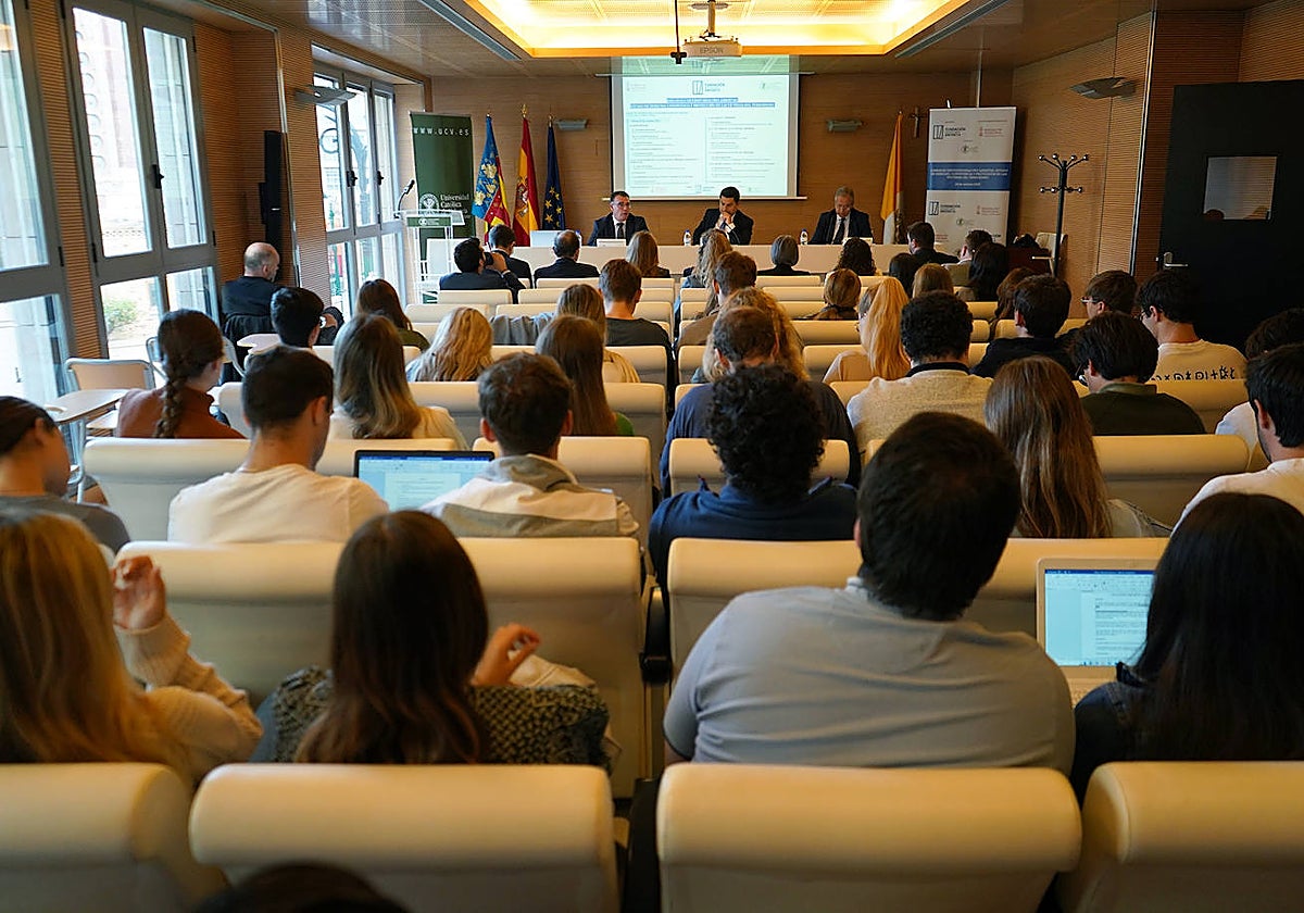 Imagen de las jornadas de la Fundación Profesor Manuel Broseta en la UCV