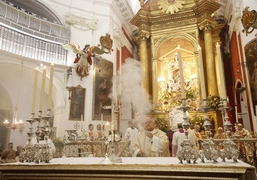 El obispo de Córdoba pide a San Rafael que «nos dé todo el agua que pueda y más, pero sin ciclones»
