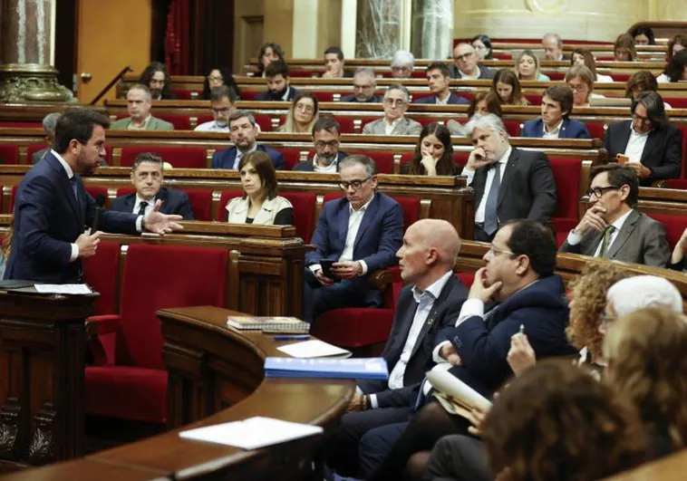 Sesión en el Parlamento