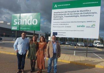 Arrancan las obras de ampliación del Hospital de Montilla, con un año de plazo y 4,2 millones de inversión