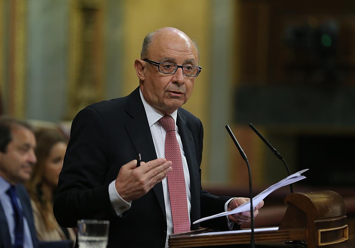 El exministro de Hacienda Cristóbal Montoro