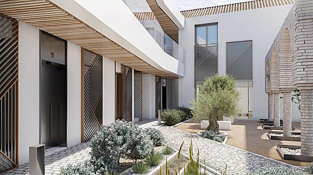 Infografía de 'Residencial Viana'