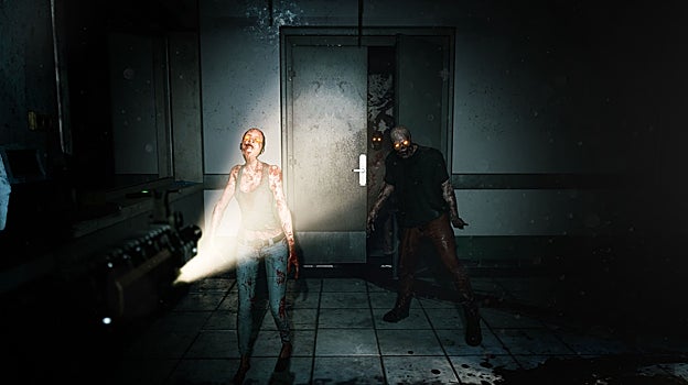 Imagen de lo que se ve a través de la realidad virtual de Zero Latency en 'Outbreak'