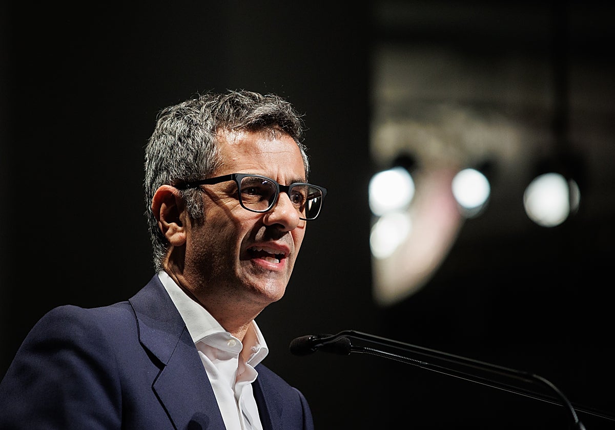 El ministro de la Presidencia, Félix Bolaños