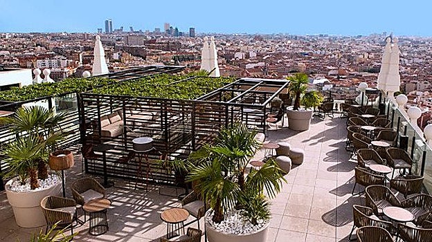 La azotea del Hotel Riu