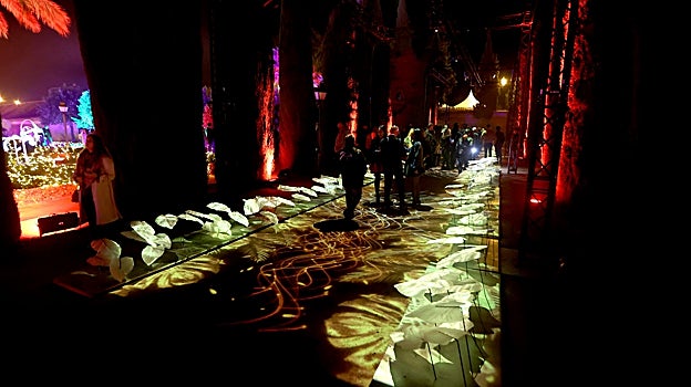 Público asistente al pase inagural