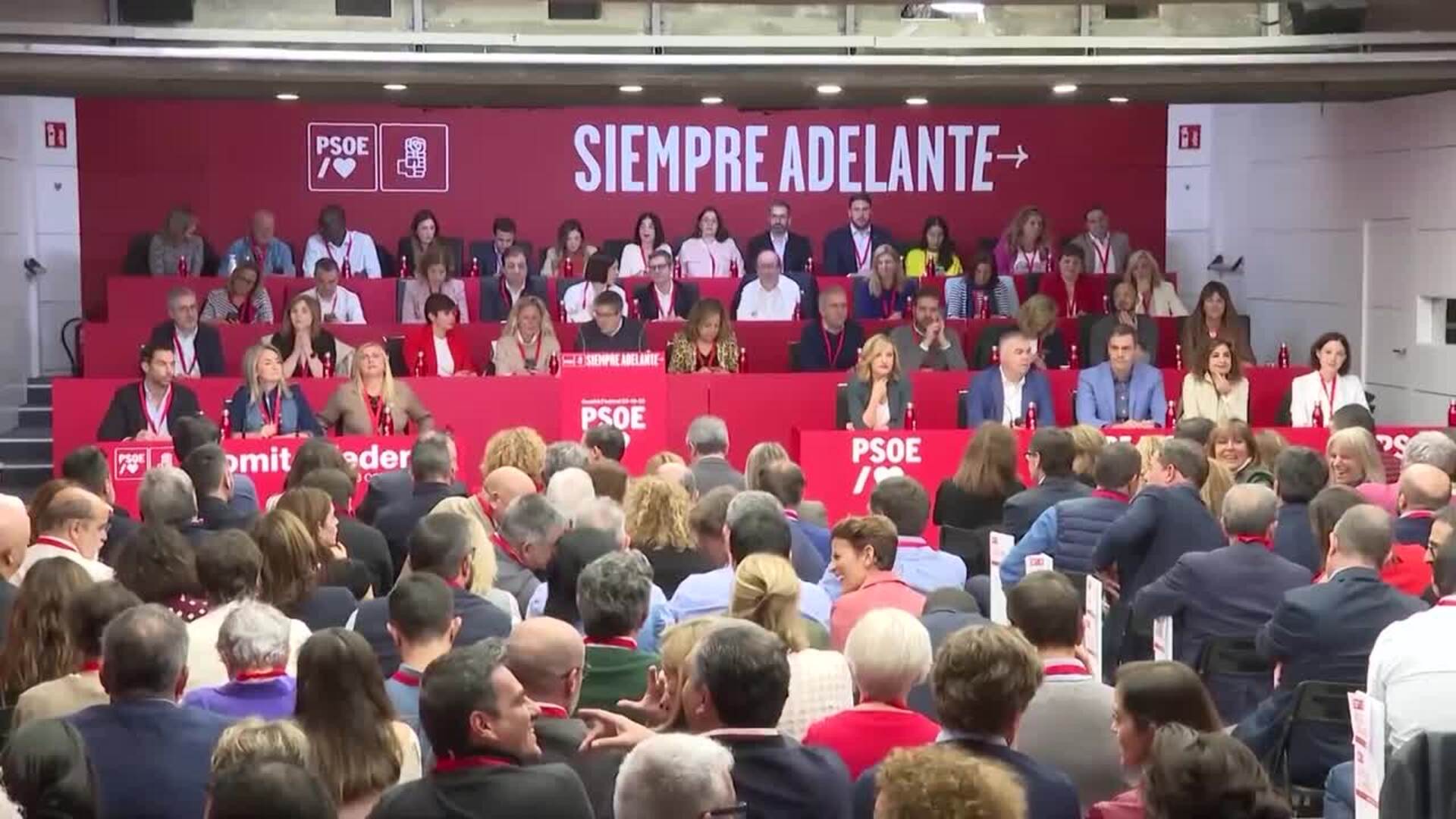 Sánchez defiende la amnistía ante el Comité federal del PSOE: &quot;En el nombre de España&quot;