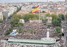 Más de cien mil personas claman en Colón contra la amnistía