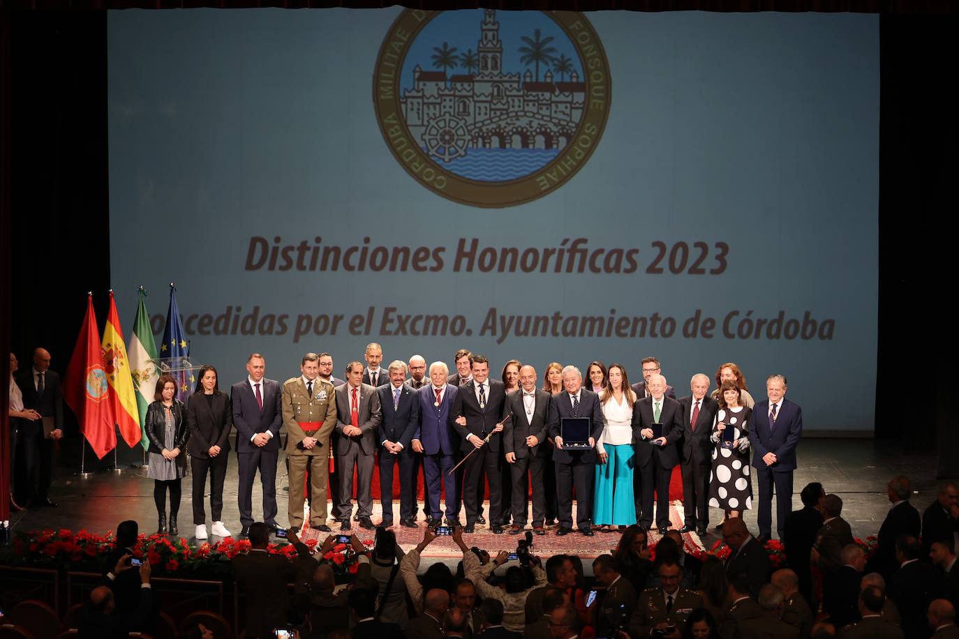 Fotos: La emoción de los premiados con la medalla de Córdoba