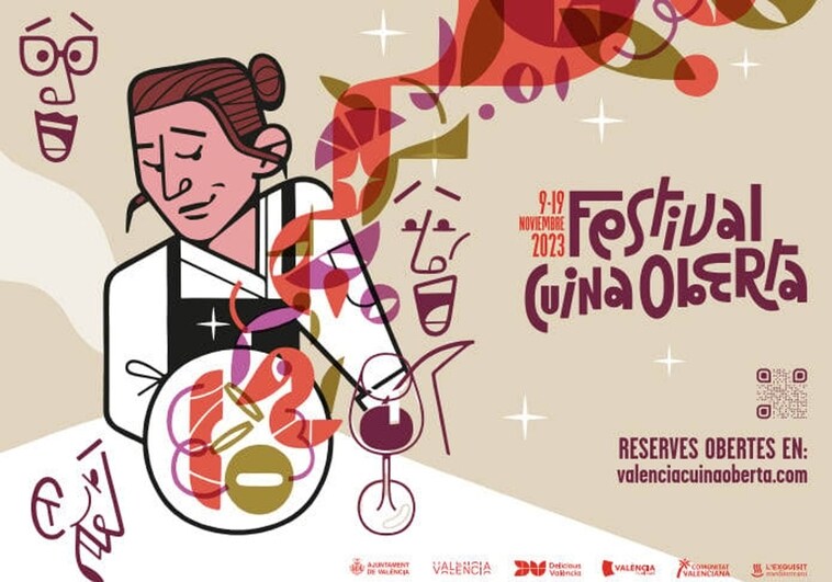 Imagen promocional del Festival de Cuina Oberta de Valencia