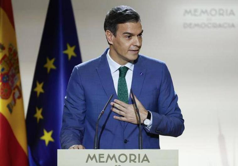 El presidente del Gobierno en funciones, Pedro Sánchez