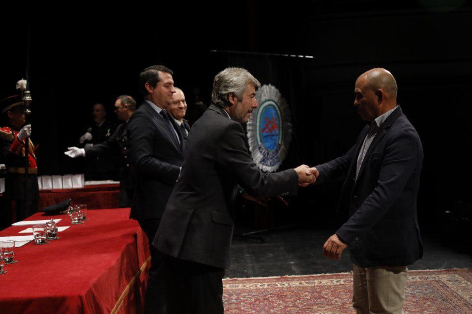 Fotos: La sobria celebración del patrón de la Policía Local de Córdoba