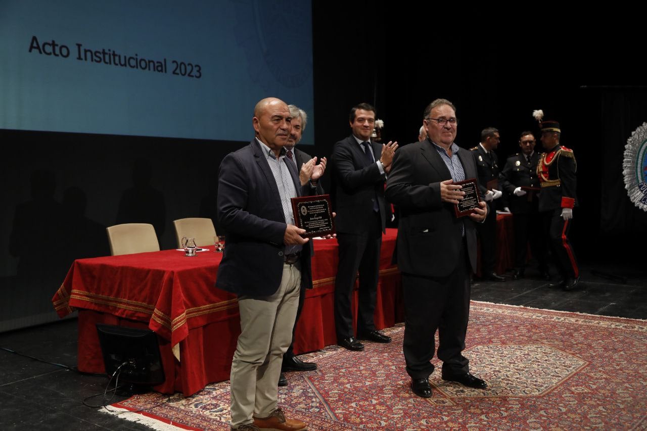 Fotos: La sobria celebración del patrón de la Policía Local de Córdoba
