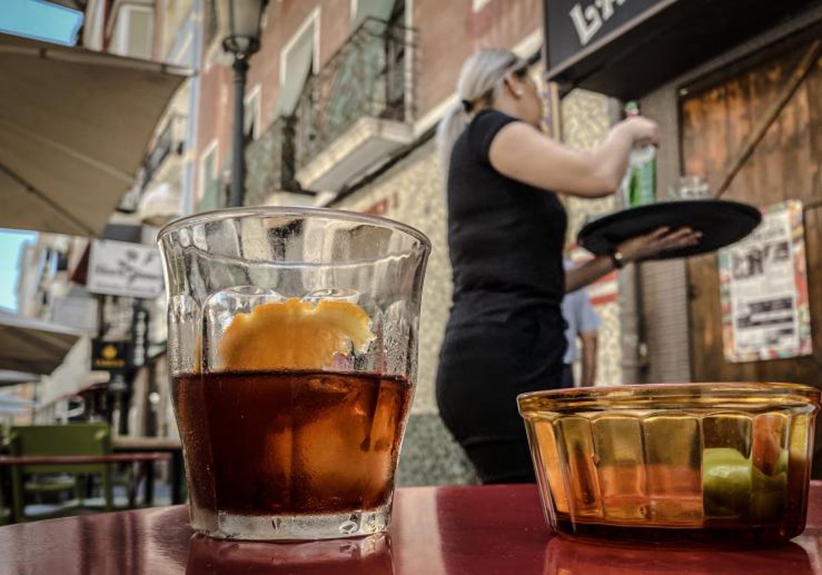 Imagen de archivo de la terraza de un restaurante ajeno a esta noticia