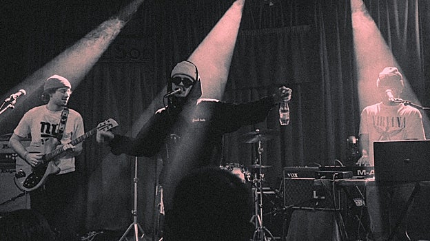 Dani Losa durante un concierto en la Sala El Sol