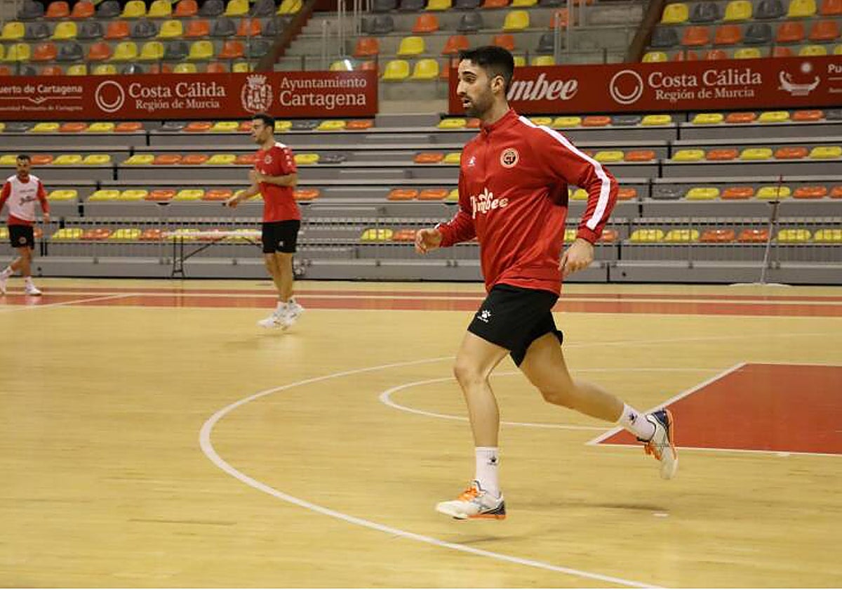 El cierre murciano y nuevo jugador blanquiverde Josema