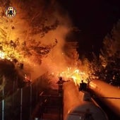 Incendio en Valencia: el fuego sin control por la borrasca Ciarán calcina 2.000 hectáreas y suma 850 evacuados