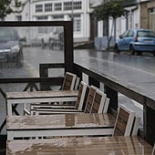 Un herido por caída de árbol en Galicia ante la llegada de Domingos