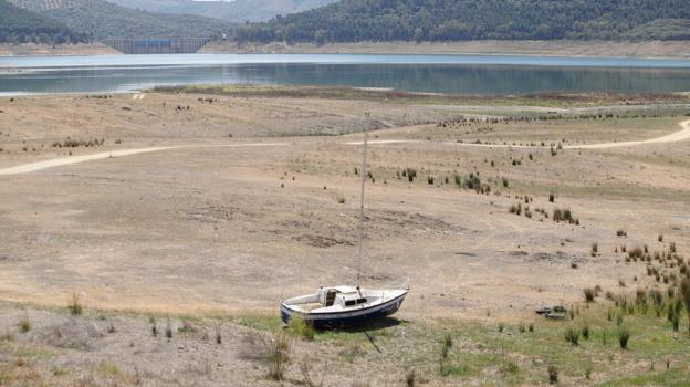 Imagen tomada en el pantano de Puente Nuevo