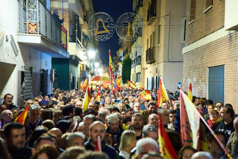 Concentración en la sede del POSE-A contra la ley de la amnistía (Sevilla)