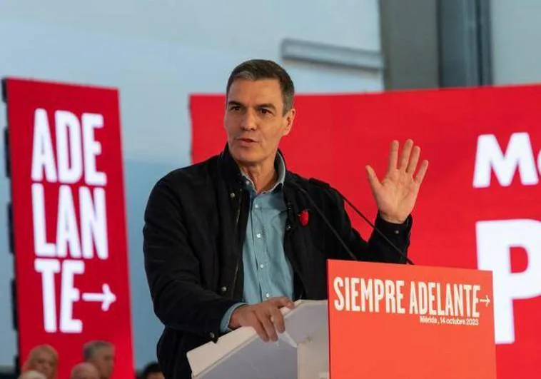 El presidente del Gobierno, Pedro Sánchez