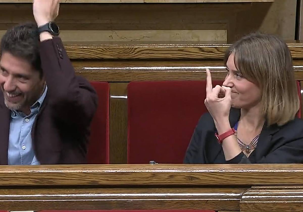 La peineta de Jéssica Albiach a Ignacio Garriga