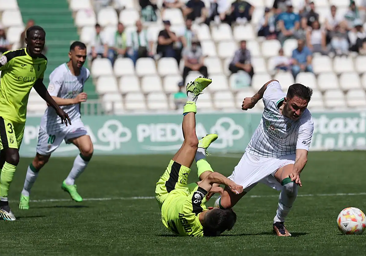 El Córdoba CF lleva más de medio siglo sin perder contra el Ceuta en El Arcángel