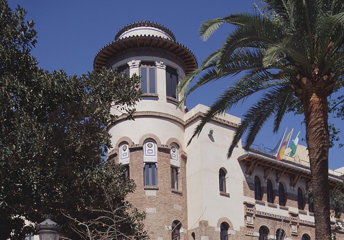 Fachada del rectorado de la Universidad de Málaga
