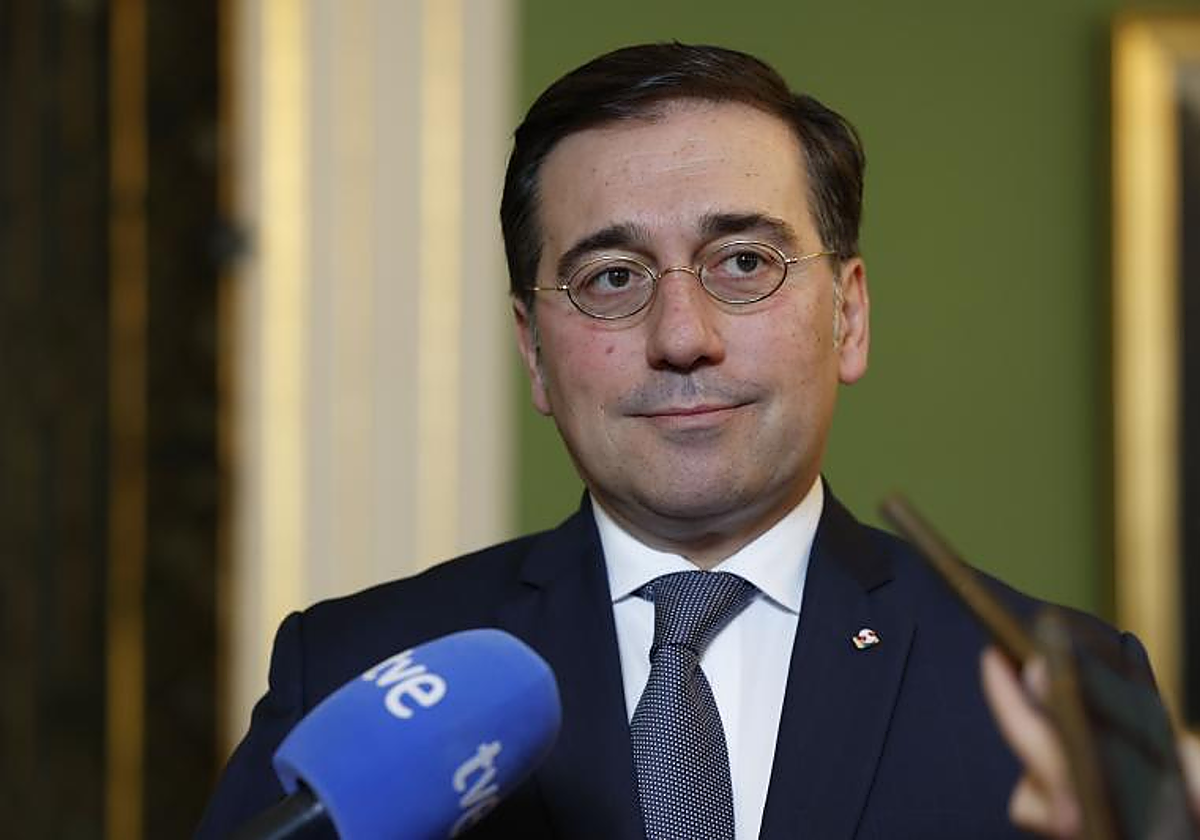 José Manuel Albares, ministro de Asuntos Exteriores, Unión Europea y Cooperación, ayer, en Dinamarca