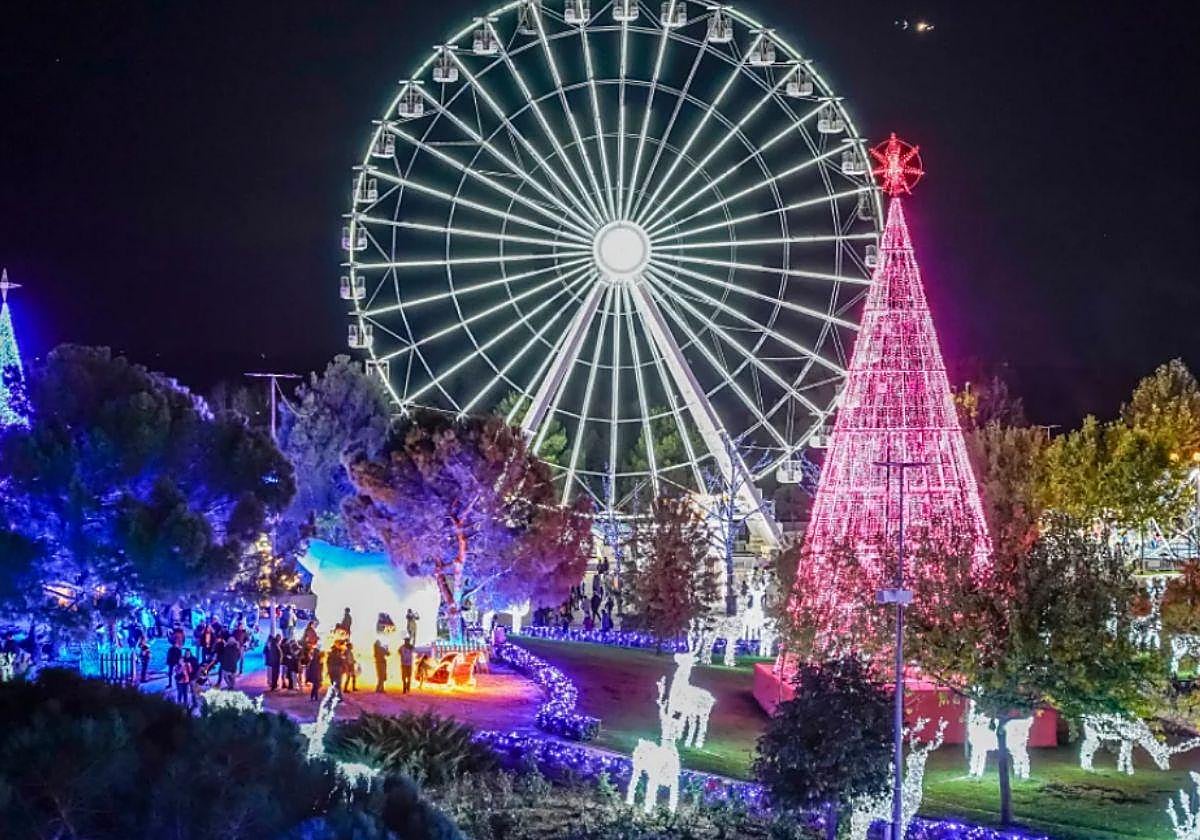 Imagen del parque Mágicas Navidades de Torrejón de Ardoz