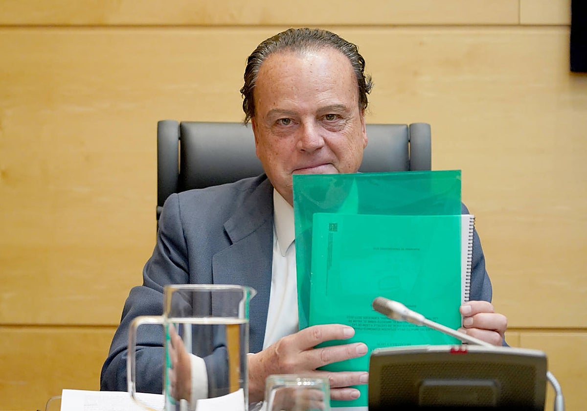 El presidente del Consejo de Cuentas de Castilla y León, Mario Amilivia, en una reciente imagen de archivo