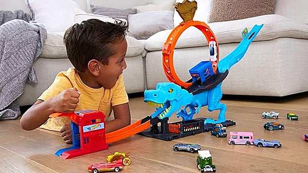 Hot Wheels City Desafío del T-Rex