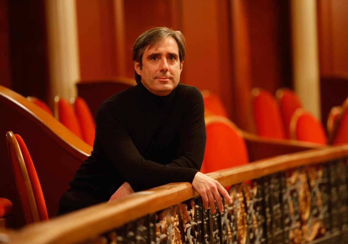 Carlos Domínguez-Nieto, durante su etapa como director de la Orquesta de Córdoba