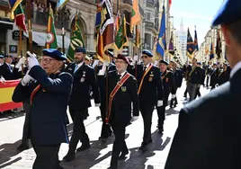 Homenaje a los veteranos de la Guardia Civil y las Fuerzas Armadas en Málaga: «Al mirar atrás, notas algo en el corazón»