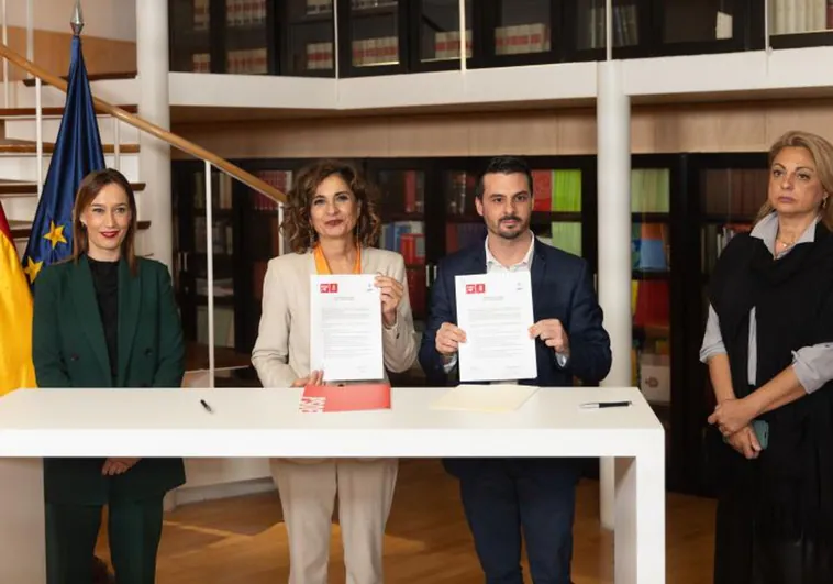 Ratificación del acuerdo para la investidura entre el PSOE y Coalición Canaria