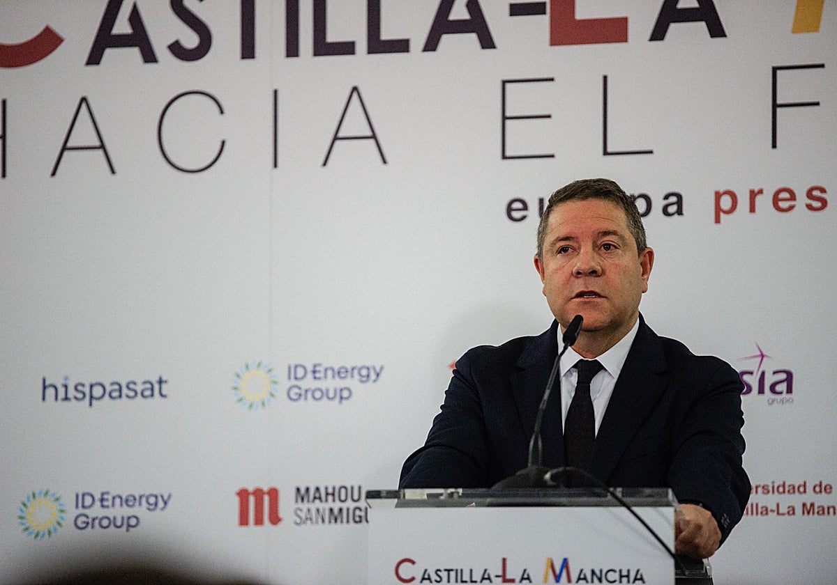 El presidente de la Junta de Castilla-La Mancha, Emiliano García-Page