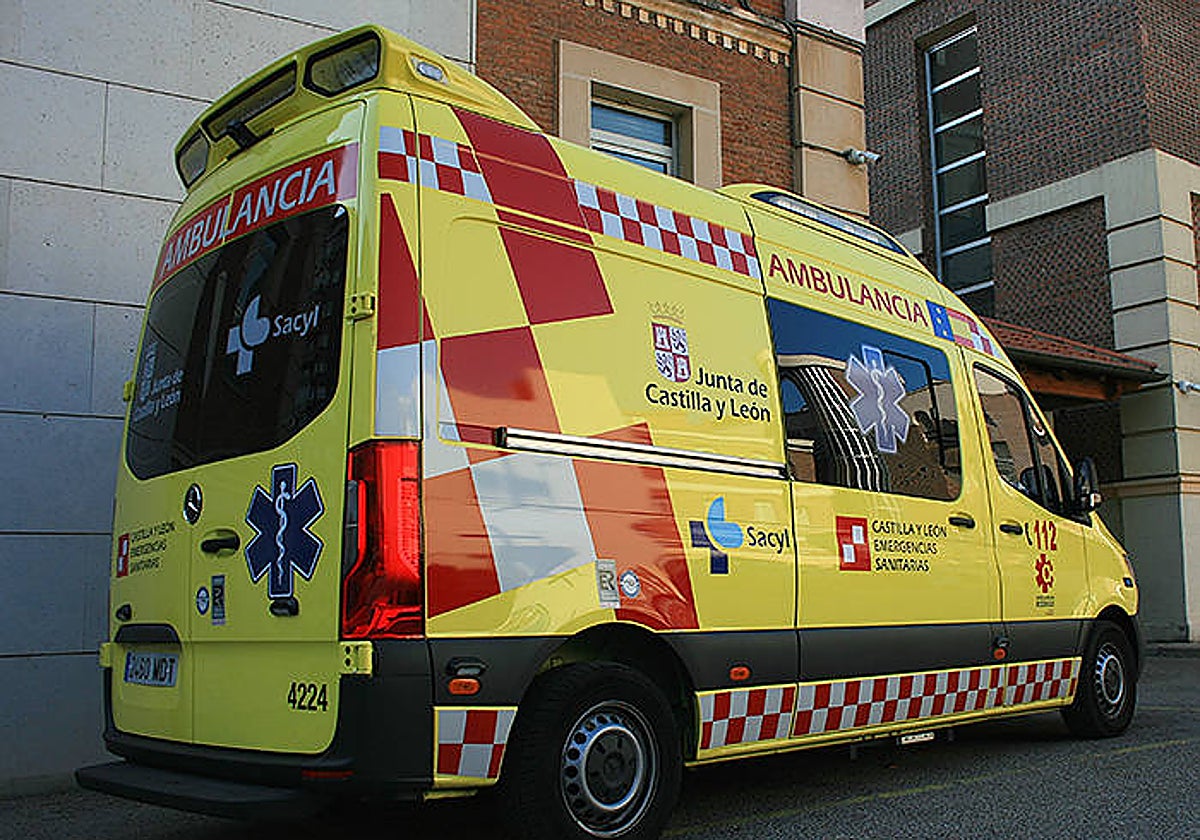 Ambulancia medicalizada de Sacyl
