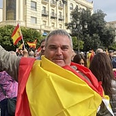 Imagen - «He venido aquí para que no salga Pedro Sánchez; estoy en contra de uno que nos ha robado; que ha cometido un delito y así no lo estamos juzgado»