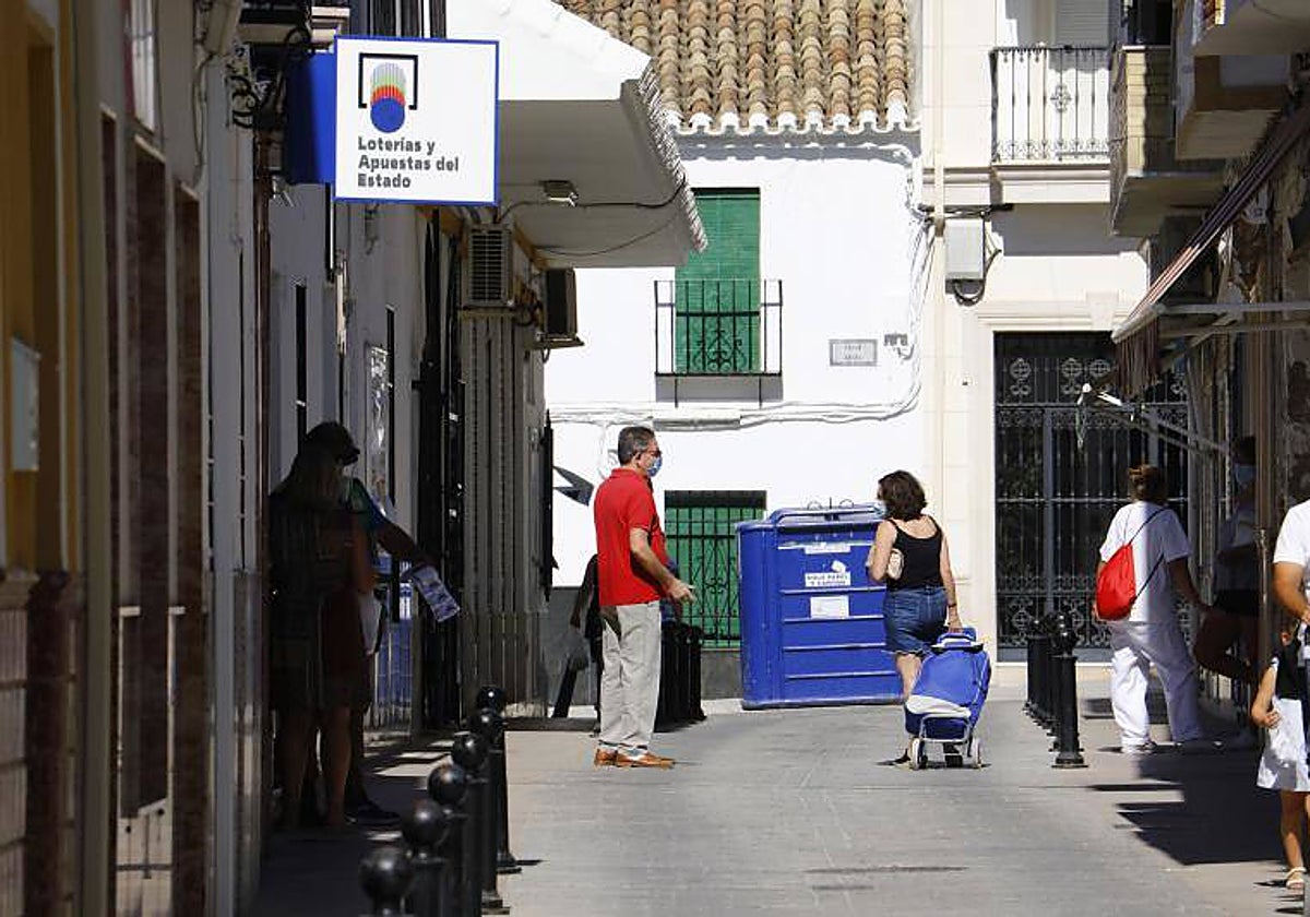 Administración de Loterías número 1 de Montalbán en Córdoba donde se ha validado un boleto premiado