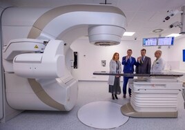 La unidad de radioterapia de Ávila administrará el próximo lunes el primer tratamiento