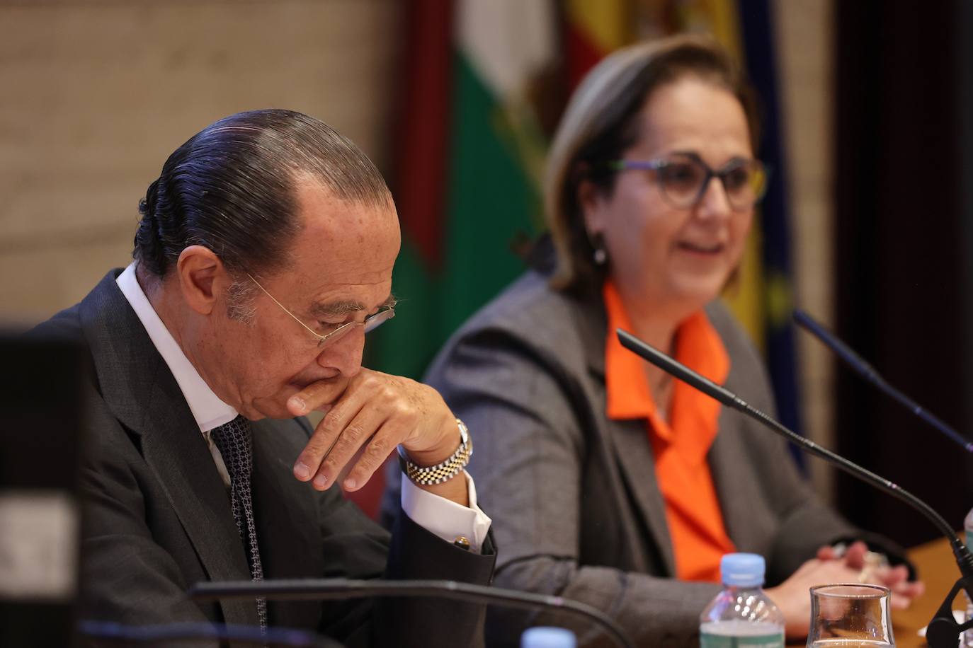 Fotos: Córdoba y la Base Logística del Ejército buscan inversores en Málaga