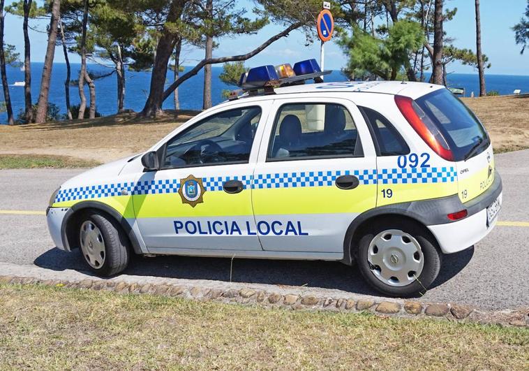 Coche de la Policía Local de Santander