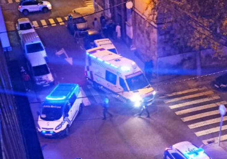 El hecho tuvo lugar a las 22.30 horas en la calle Núñez de Balboa de la capital zamorana.